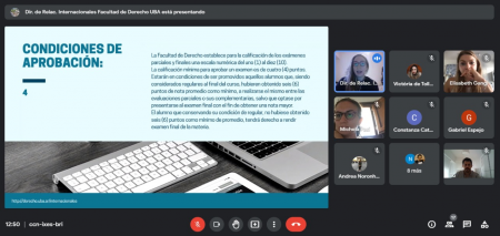 Comienza el Programa de Recepcin de Estudiantes Internacionales del segundo cuatrimestre 