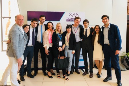 Destacado desempeo del equipo de la Facultad en la XII Competencia Internacional de Arbitraje