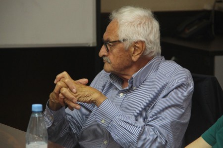 Dialogando con Alberto Filippi en homenaje a sus 80 aos.