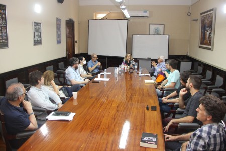 Dialogando con Alberto Filippi en homenaje a sus 80 años.