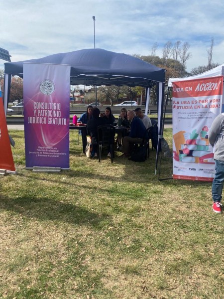 El Consultorio y Patrocinio Jurídico de la Facultad brindó asistencia legal gratuita en el Barrio INTA en el marco del Programa UBA en Acción