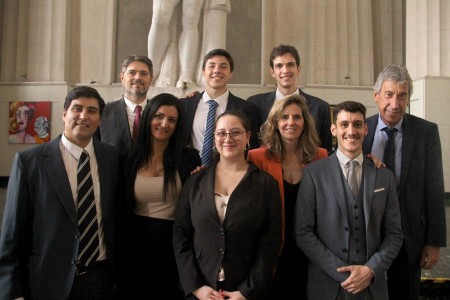 El equipo de la Facultad gan el concurso de semilleros en el XXXII Congreso Nacional de Derecho Procesal