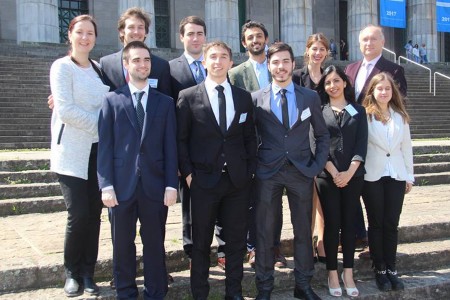 El equipo de la Facultad obtuvo el premio a mejor memorial parte demandada en la X Competencia de Arbitraje Comercial Internacional