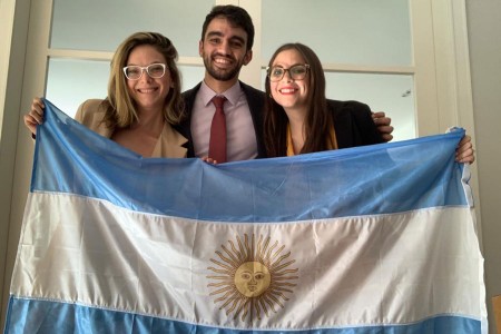 El equipo de la Facultad se consagró campeón de la Competencia "Clara Barton" sobre Derecho Internacional Humanitario