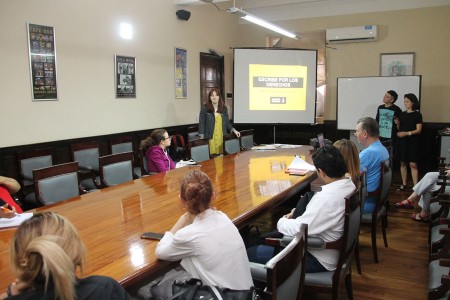 Encuentro abierto: "Escribe por los derechos"