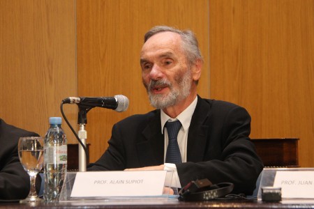 Encuentro acadmico con el profesor Alain Supiot