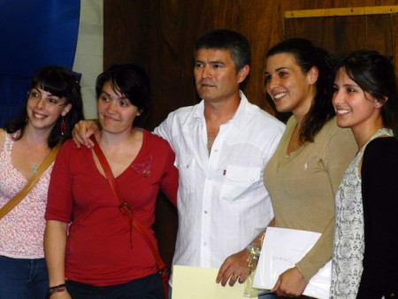 Entrega de diplomas y brindis 2013
