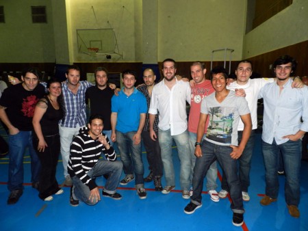 Entrega de diplomas y brindis 2013