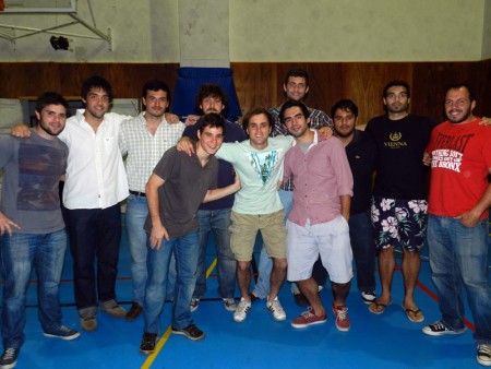 Entrega de diplomas y brindis 2013