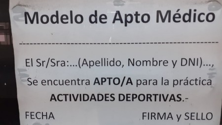Acondicionamiento físico para los/as estudiantes de los equipos representativos de la Facultad