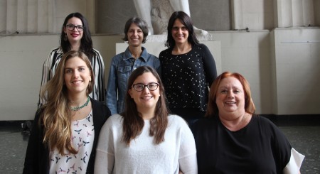 Estudiantes de la carrera de traductor pblico premiadas en el certamen de Traduccin Jurdica organizado por el Colegio de Traductores Pblicos de la Ciudad de Buenos Aires