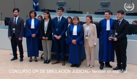 Excelente participación del equipo de la Facultad en el Concurso CPI de Simulación Judicial