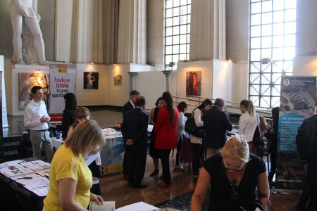 Feria de Universidades españolas en la Facultad 