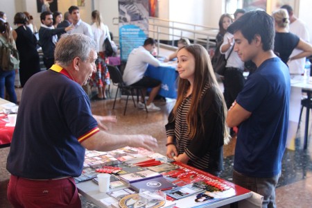 Feria de Universidades españolas en la Facultad 