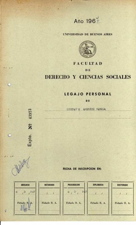 Gustavo Americo Varela, detenido desaparecido el 16 de junio de 1977