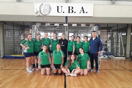 Handball femenino. Torneo interfacultades. Fecha: 03/09/17