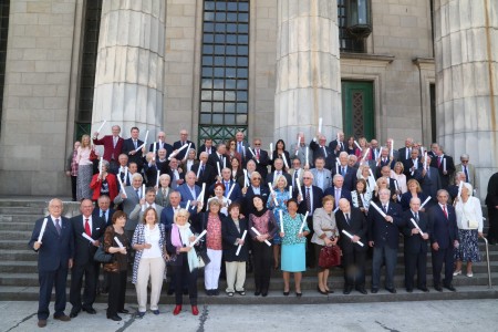 Homenaje a la promoción 1968 en su 50º aniversario de graduación