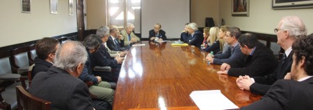 Homenaje a Victor Uckmar, profesor emrito de la Universidad de Gnova y doctor  honoris causa  de la UBA