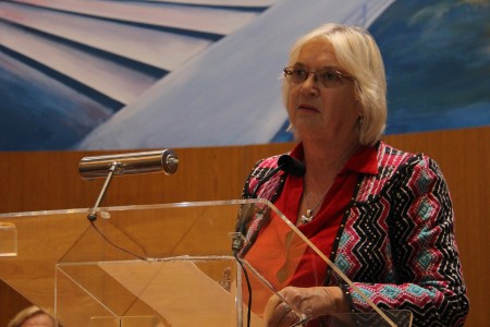 Homenaje de las mujeres a Raúl Alfonsín