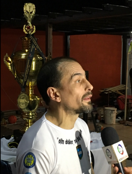 Ignacio "Nacho" Morel brindó una clínica en Posadas, Misiones