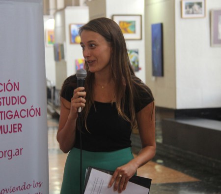 Inauguración de la instalación artística "Casa Color de Rosa"