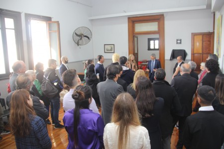 Inauguración de la sede de Tribunales del Consultorio y Patrocinio Jurídico de la Facultad