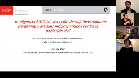 Inteligencia artificial, selección de objetivos militares (targeting) y ataques indiscriminados contra la población civil