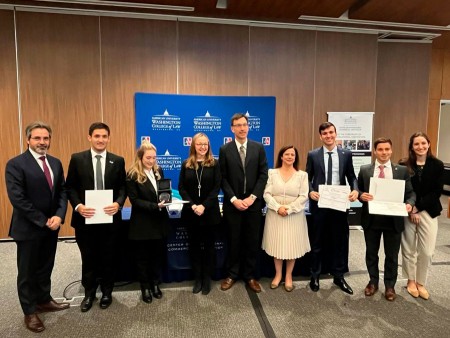 El equipo de la Facultad alcanzó la final en la Competencia de Arbitraje Internacional de Inversión