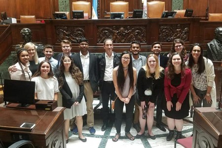 La Facultad recibi a estudiantes de la Universidad de Georgia para el Programa Intensivo de Verano