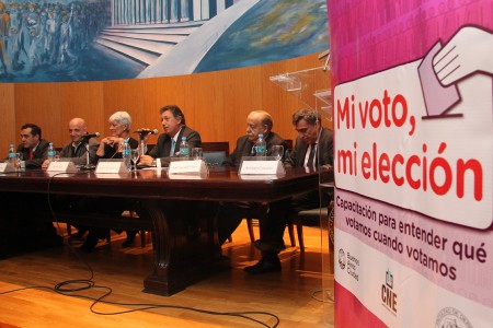 Lanzamiento de la IV edición del Programa "Mi voto, mi elección"
