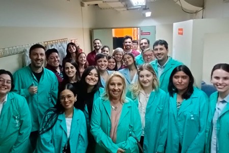 Los estudiantes del posgrado de Derecho y Poltica de los Recursos Naturales y del Ambiente visitaron el Centro Atmico Ezeiza