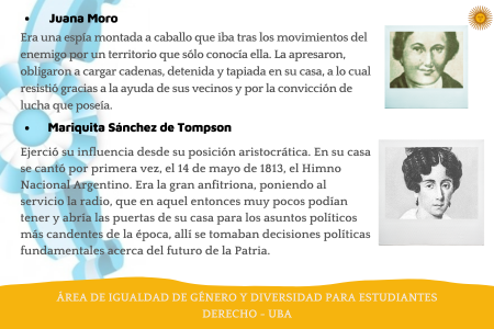 Mujeres de la liberación e Independencia