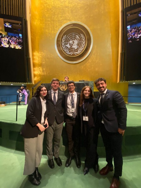 Participacin destacada del equipo representativo en la NMUN de Nueva York
