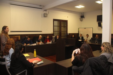 Prctica abierta del equipo que representar a la Facultad en la competencia "Nelson Mandela World Human Rights Moot Court Competition"