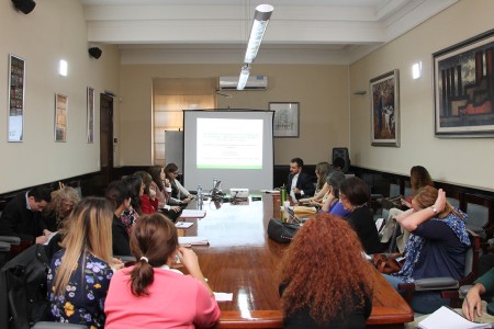 Primer encuentro del taller "El enfoque de género en la Enseñanza del Derecho. Aproximaciones desde el Derecho del Trabajo"