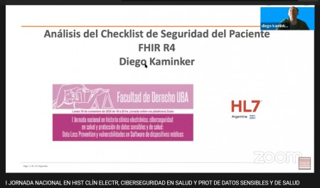 Primera jornada nacional en historia clínica electrónica, ciberseguridad en salud y protección de datos sensibles y de salud: data loss prevention y vulnerabilidades en software de dispositivos médicos