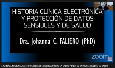 Primera jornada nacional en historia clínica electrónica, ciberseguridad en salud y protección de datos sensibles y de salud: data loss prevention y vulnerabilidades en software de dispositivos médicos