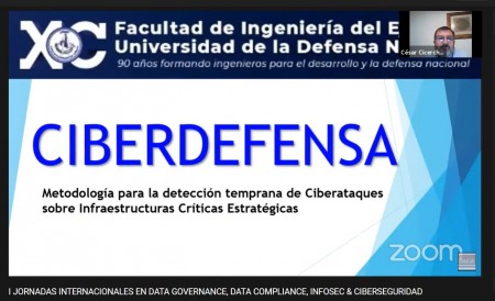 Primeras jornadas internacionales en data governance, data compliance, infosec y ciberseguridad   