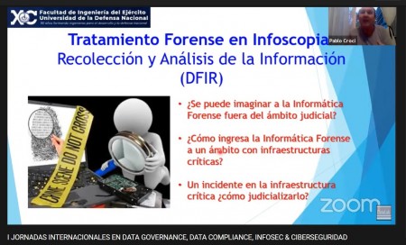 Primeras jornadas internacionales en data governance, data compliance, infosec y ciberseguridad   