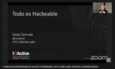 Primeras jornadas internacionales en data governance, data compliance, infosec y ciberseguridad   