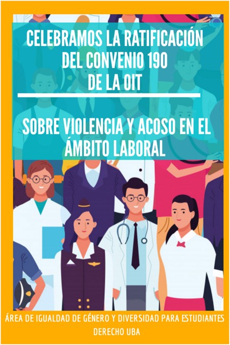 Ratificación del Convenio 190 de la OIT sobre violencia y acoso en el ámbito laboral