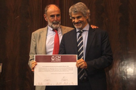 Reconocimiento del Consejo de la Magistratura al Consultorio y Patrocinio Jurídico Gratuito al cumplirse su 100º aniversario