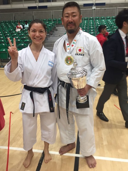 La profesora Eugenia Valls participó en la Funakoshi Gichin Cup 14th Karate World Championship Tournament de la JKA (Japan Karate Association) en carácter de Juez Internacional