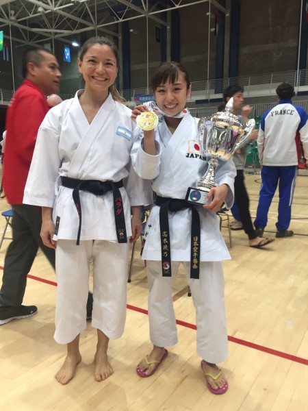 La profesora Eugenia Valls participó en la Funakoshi Gichin Cup 14th Karate World Championship Tournament de la JKA (Japan Karate Association) en carácter de Juez Internacional