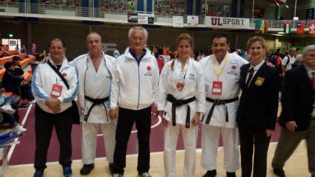 La profesora Eugenia Valls participó en la Funakoshi Gichin Cup 14th Karate World Championship Tournament de la JKA (Japan Karate Association) en carácter de Juez Internacional