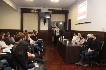 Se realiz la primera charla informativa para estudiantes interesados en realizar alguno de los programas de intercambio ofrecidos por la Facultad de Derecho