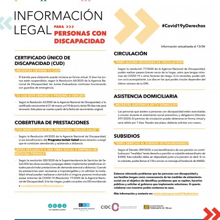 Seguimos relevando información legal en el marco de la Emergencia Sanitaria COVID-19