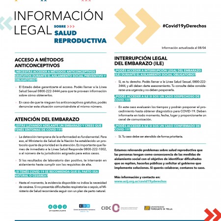 Seguimos relevando información legal en el marco de la Emergencia Sanitaria COVID-19