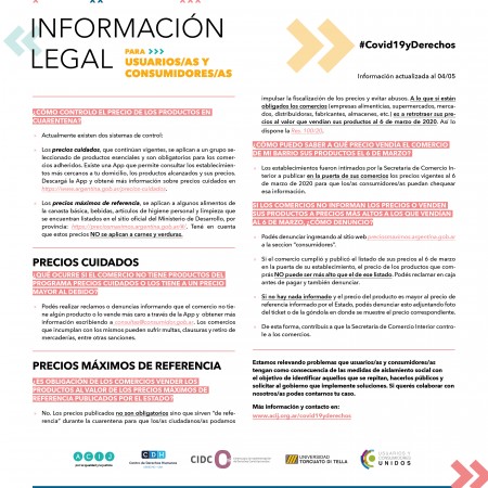 Seguimos relevando información legal en el marco de la Emergencia Sanitaria COVID-19