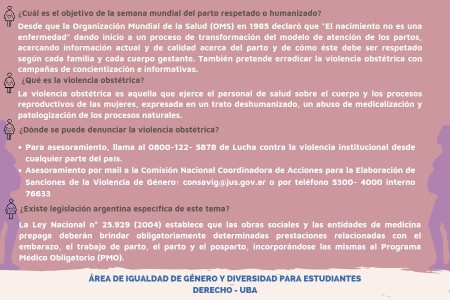 Semana Mundial del Parto Respetado